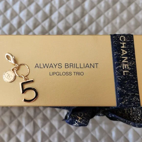 Chanel Always Brilliant Lip-gloss Trio with #5 Charm!
